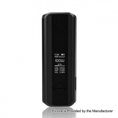 Authentic Hotcig G100 100W 18650/20700/21700 TC VW Variable Wattage Box Mod - Black