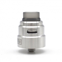 Reload S Style 24mm RDA Rebuildable Dripping Atomizer w/BF Pin - Silver