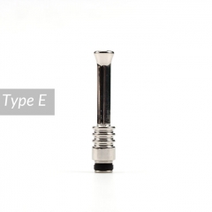 Coil Father 510 Style Replacement Drip Tip 1pc Type E - Silver