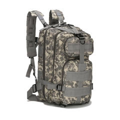 Outdoor Tactical Backpack 600D Nylon Waterproof Camouflage Trekking Rucksack - ACU