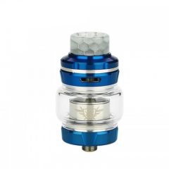Ample Crypto 24mm Sub Ohm Tank Clearomizer 5ml - Blue