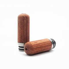 510 Replacement Drip Tip Wood Round Version 2pcs