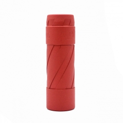 El Th V3 Style 18650/20700/21700 Hybrid Mechanical Mod 24mm - Red