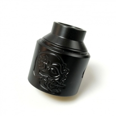 Pur Skull Style RDA Rebuildable Dripping Atomizer 28.5mm - Black