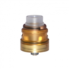 Reload S Style 24mm RDA Rebuildable Dripping Atomizer w/BF Pin - Yellow