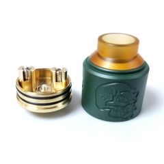 Pur Skull Style RDA Rebuildable Dripping Atomizer 28.5mm - Black