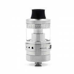 Authentic Steam Crave Aromamizer Lite RTA 23mm Rebuildable Tank Atomizer 3.5ml/4.5ml - Silver