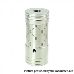 SXK Corinne Style 22mm Hybrid 18350 Mechanical Tube Mod - Silver