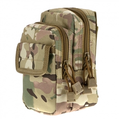 Outdoor Tactical Waistbag Nylon Waterproof X-2 - Jungle Camo