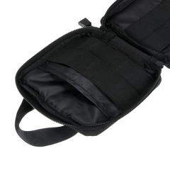 Outdoor EDC Tactical Nylon Storage Bag - Black