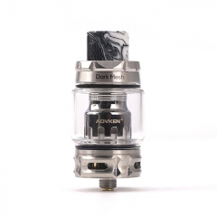 Authentic Advken Dark Mesh 25mm Sub Ohm Tank Clearomizer 5ml/6ml/0.15ohm - Silver