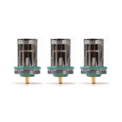 Authentic Advken Dark Mesh Replacement Single Mesh Coil Head 0.15 Ohm (50~80W) (3 PCS)