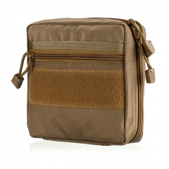 Outdoor EDC Tactical Nylon Storage Bag - Khaki