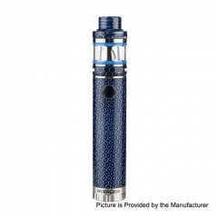 Authentic Aleader Mamba Semi-Mechanical Mod 18650 Kit 2ml/0.4ohm/0.15ohm - Blue