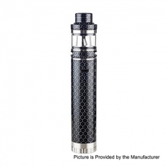 Authentic Aleader Mamba Semi-Mechanical Mod 18650 Kit 2ml/0.4ohm/0.15ohm - Black