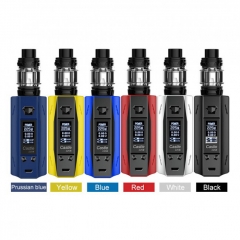 Authentic ATVS Castle 225W VV/VW Temperature Control Dual 18650 Box Mod w/SR-11 Mini Tank Kit - Blue