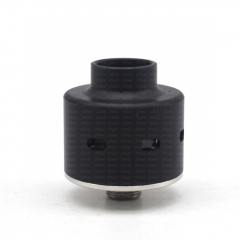 ULTON Black Belt Style 22mm RDA Rebuildable Dripping Atomizer w/BF Pin - Black