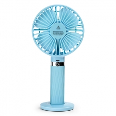 Outdoor Mini HandHeld USB Charging Fan SAPI S8 Portable Fan - Blue