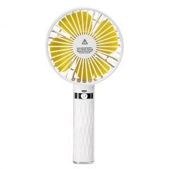 Outdoor Mini HandHeld USB Charging Fan SAPI S8 Portable Fan - White