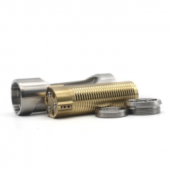 YFTK Oldboy Style 18650 Hybrid Mechanical Mod 24mm - Silver