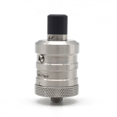 ULTON FEV BF1 Squonker 23mm 316SS RDA Rebuildable Dripping Atomizer w/BF Pin (No Logo) - Silver