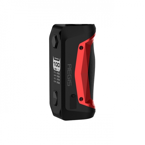 Authentic Geekvape Aegis Solo 100W TC Temperature Control Box Mod - Red