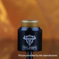 Authentic Thunderhead Creation THC Tauren RDA 24mm RDA Rebuildable Dripping Atomizer w/BF Pin  - Full Black