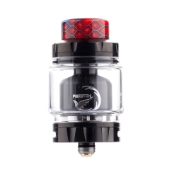 Authentic Hellvape Rebirth 25mm RTA Rebuildable Tank Atomizer 2ml/5ml - Black Silver