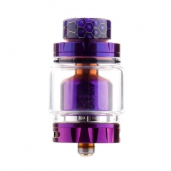 Authentic Hellvape Rebirth 25mm RTA Rebuildable Tank Atomizer 2ml/5ml - Purple