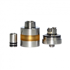 KF Lite 2019 Style 22mm RTA Rebuildable Tank Atomizer 2ml - Black