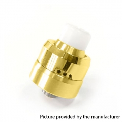 YFTK Auco Style 316SS RDA Rebuildable Dripping Atomizer w/ BF Pin 22mm - Gold