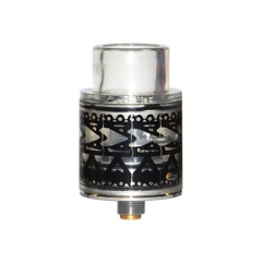 Kampilan Style 24mm RDA Rebuildable Dripping Atomizer - White