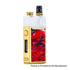 Authentic Orchid Vapor Orchid 950mAh 30W TC VW Variable Wattage Pod System Starter Kit 3ml/0.8ohm - Red Resin