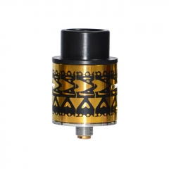 Kampilan Style 24mm RDA Rebuildable Dripping Atomizer - Gold