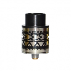 Kampilan Style 24mm RDA Rebuildable Dripping Atomizer - Silver