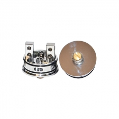 Kampilan Style 24mm RDA Rebuildable Dripping Atomizer - Silver