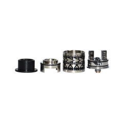 Kampilan Style 24mm RDA Rebuildable Dripping Atomizer - Silver