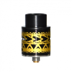 Kampilan Style 24mm RDA Rebuildable Dripping Atomizer - Black