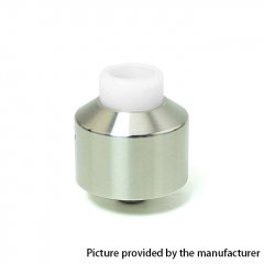 YFTK NarEA Style 22mm 316SS BF RDA Rebuildable Atomizer w/BF Pin - Silver