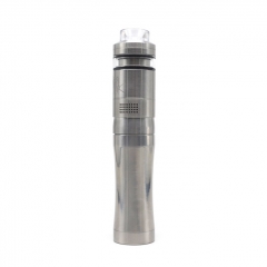 ULTON Isolation RTA + YFTK Stratum Zero Style 18650/21700 316SS Mod 23mm/26mm - Silver