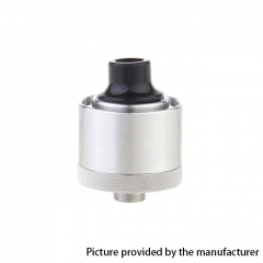 Hydro Style 22mm RDA Rebuildable Dripping Atomizer w/BF Pin - Silver
