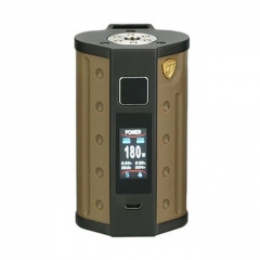 Authentic DEJFVU DJV D7 180W TC VW Variable Wattage Box Mod - Sand Yellow