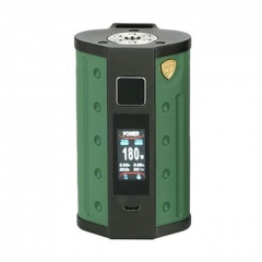 Authentic DEJFVU DJV D7 180W TC VW Variable Wattage Box Mod - Army Green