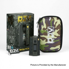 Authentic DEJFVU DJV D7 180W TC VW Variable Wattage Box Mod - Army Green