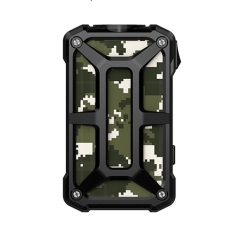 Authentic Rincoe Mechman 228W TC VW Variable Wattage Box Mod Dual 18650 - Steel Bone Camo  Black