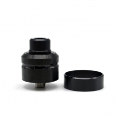 Daywon Style 22mm RDA Rebuildable Dripping Atomizer w/BF Pin/ 24mm Beauty Ring - Black