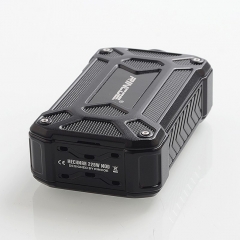 Authentic Rincoe Mechman 228W TC VW Variable Wattage Box Mod Dual 18650 - Steel Bone American Flag Black