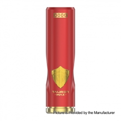 Authentic ThunderHead Creations THC Tauren Max 18650/20700/21700 Hybrid Mechanical Tube Mod 24mm - Brass Red