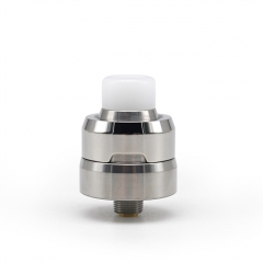 YFTK Auco Style 316SS RDA Rebuildable Dripping Atomizer w/ BF Pin 22mm - Silver
