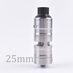 Vazzling Gevolution V2 Style 25mm Mesh RTA Rebuildable Tank Atomizer - Silver